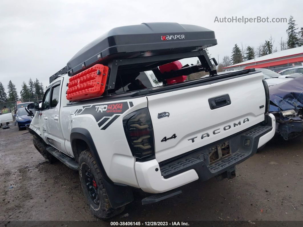 2020 Toyota Tacoma Trd Off-road Белый vin: 3TMDZ5BN1LM097353