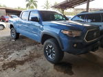 2019 Toyota Tacoma Double Cab Blue vin: 3TMDZ5BN2KM058625