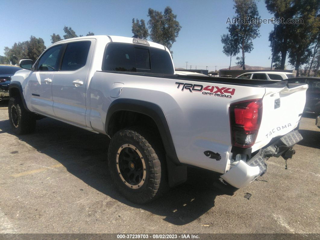 2019 Toyota Tacoma 4wd Sr5/trd Sport White vin: 3TMDZ5BN2KM060732