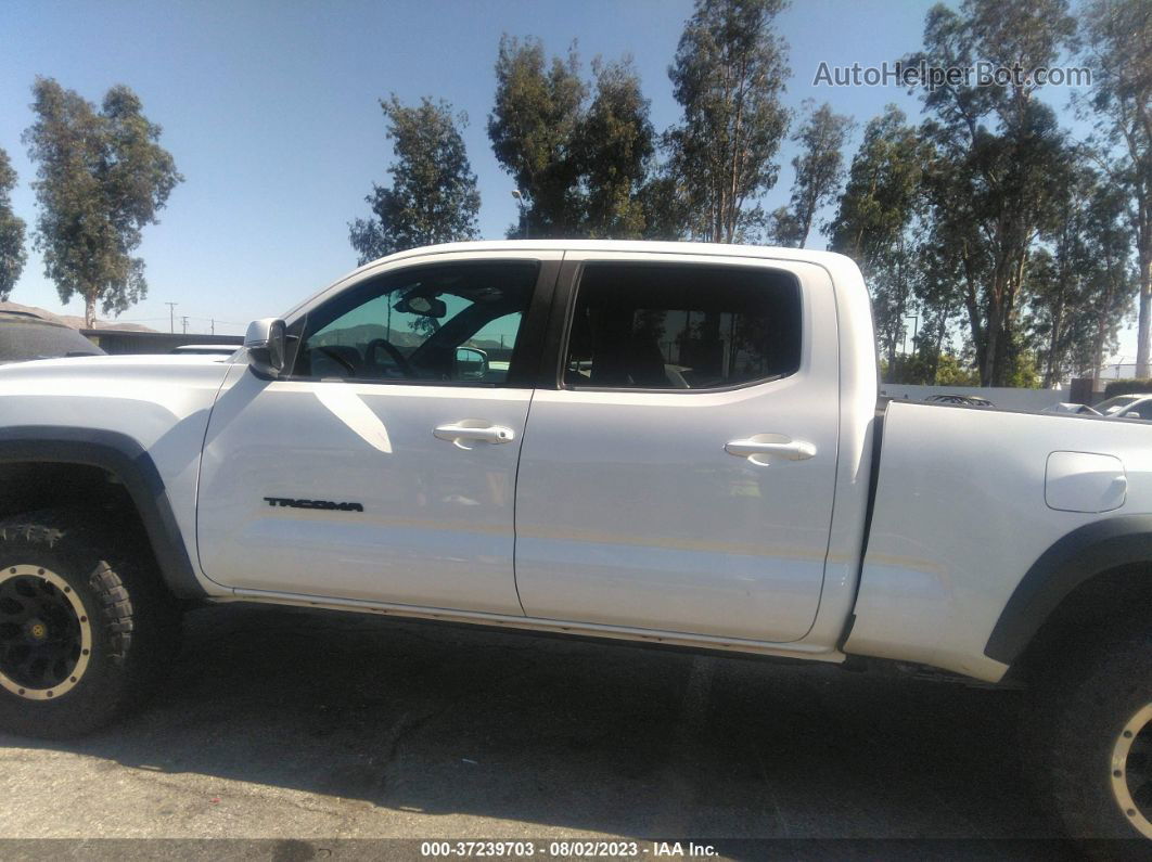 2019 Toyota Tacoma 4wd Sr5/trd Sport White vin: 3TMDZ5BN2KM060732