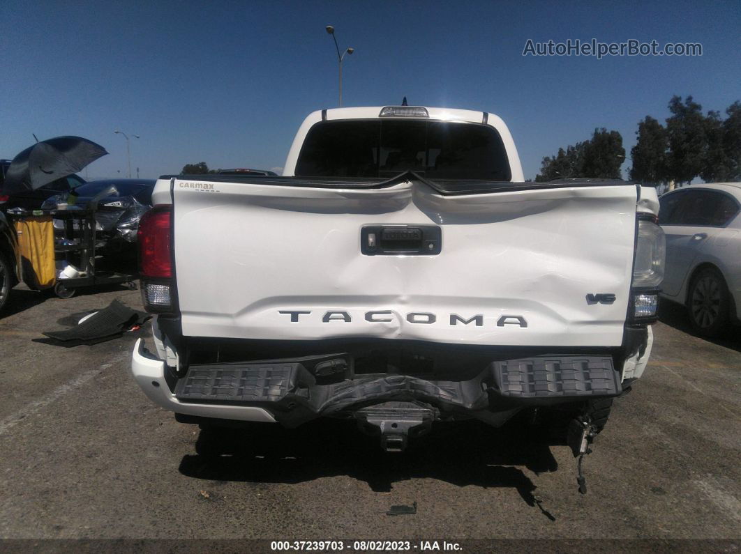 2019 Toyota Tacoma 4wd Sr5/trd Sport White vin: 3TMDZ5BN2KM060732