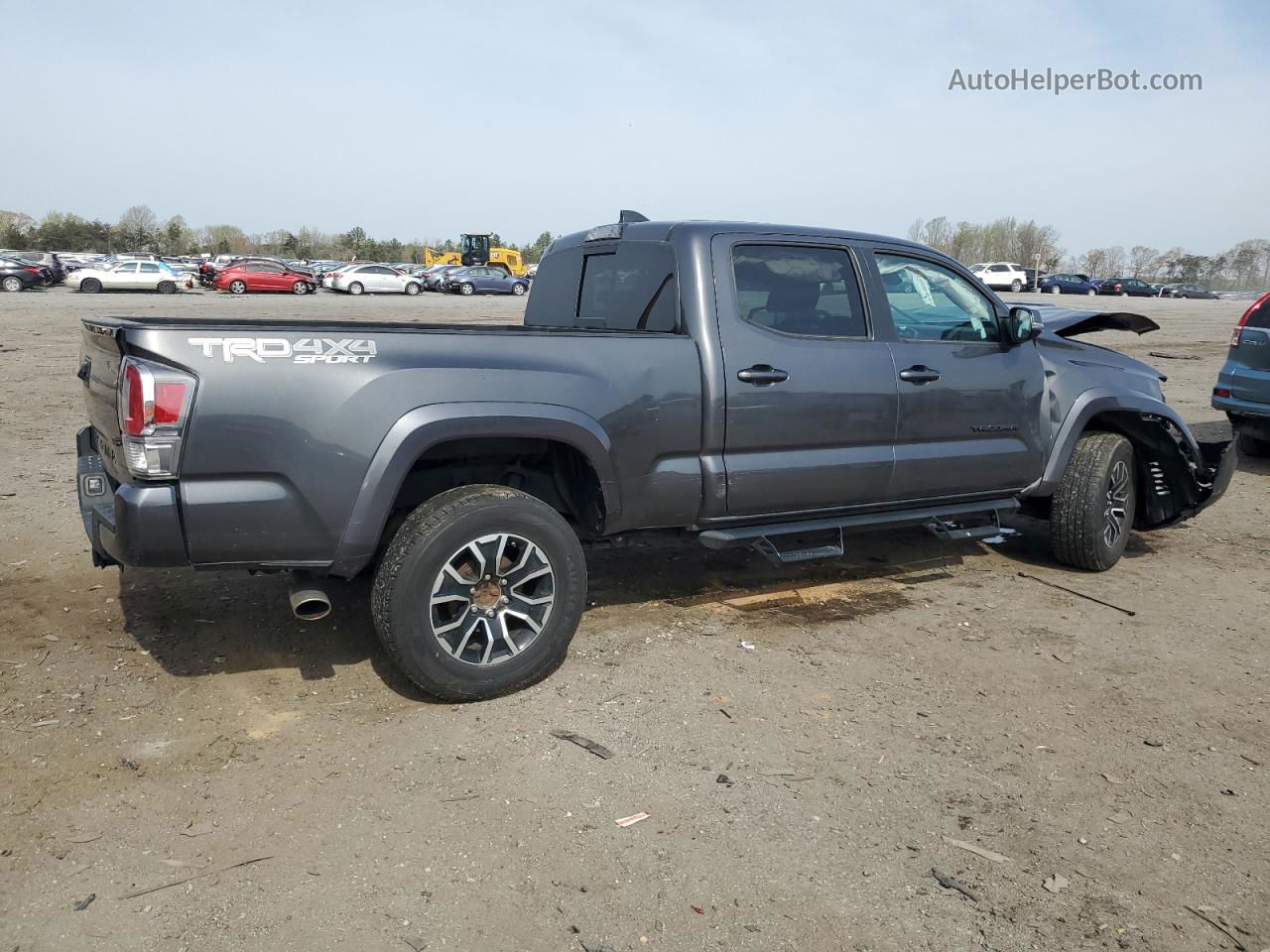 2020 Toyota Tacoma Double Cab Charcoal vin: 3TMDZ5BN2LM088645