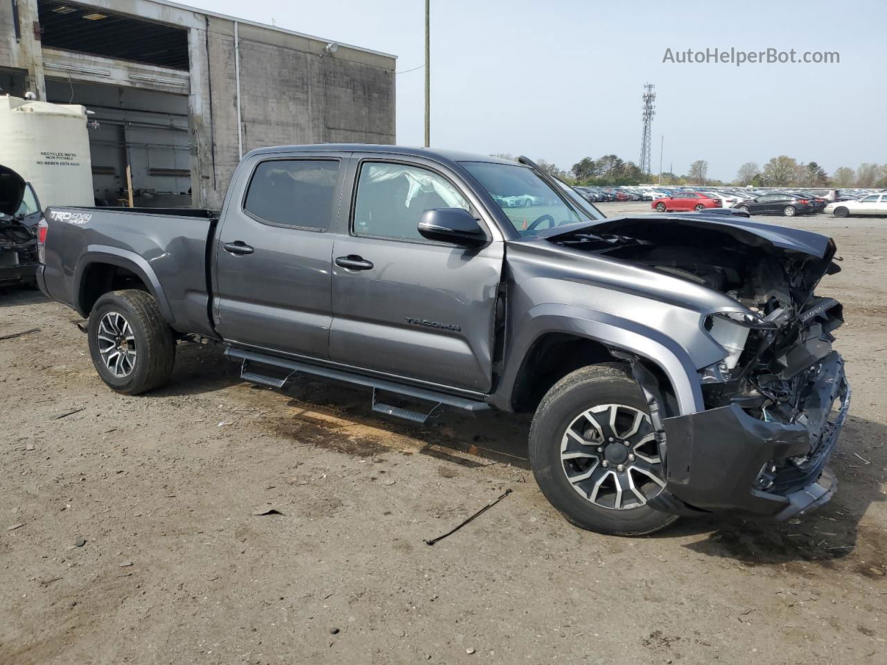 2020 Toyota Tacoma Double Cab Charcoal vin: 3TMDZ5BN2LM088645