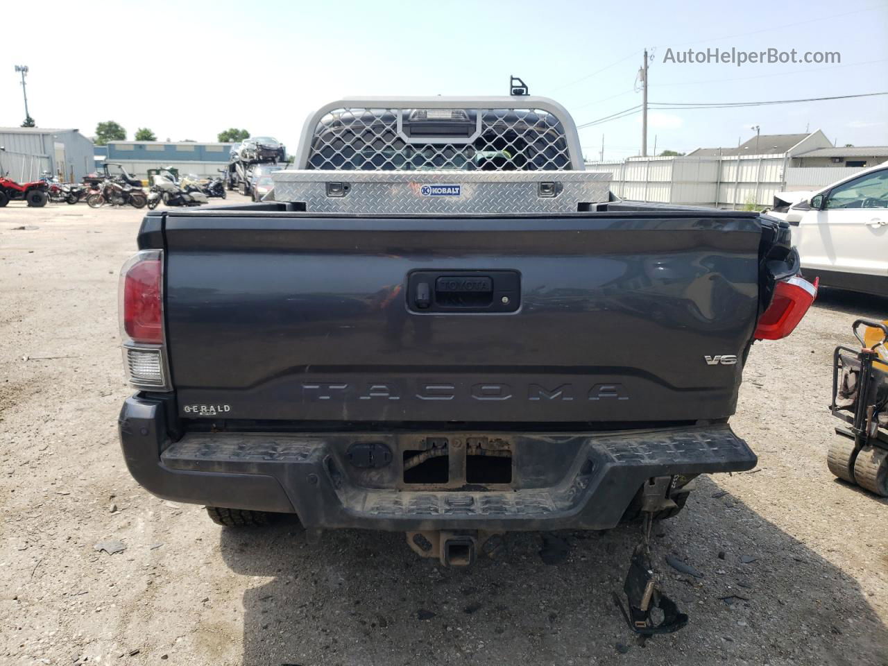 2020 Toyota Tacoma Double Cab Gray vin: 3TMDZ5BN2LM097376