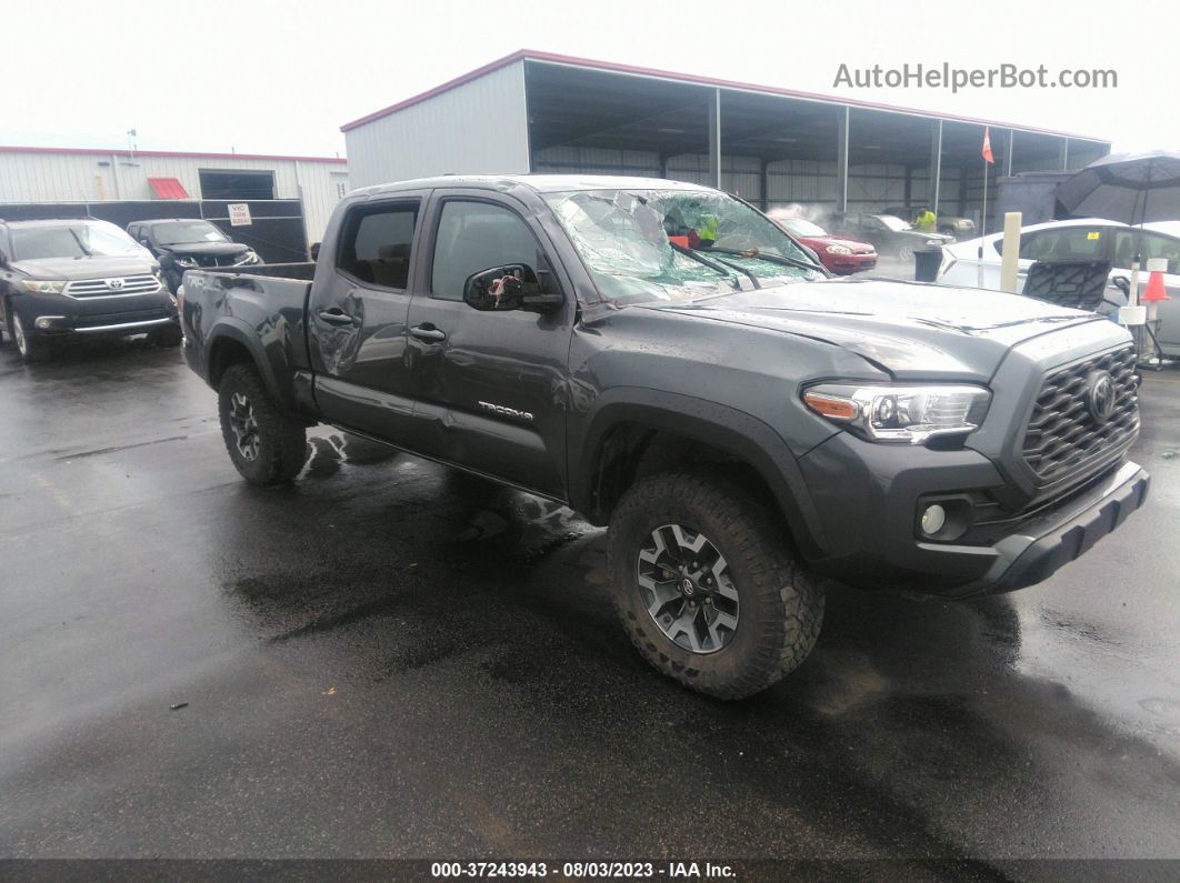 2021 Toyota Tacoma 4wd Trd Off Road Gray vin: 3TMDZ5BN2MM105056