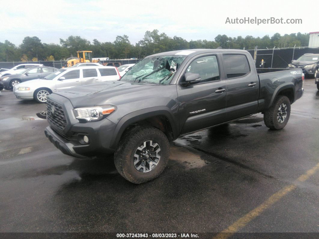 2021 Toyota Tacoma 4wd Trd Off Road Gray vin: 3TMDZ5BN2MM105056