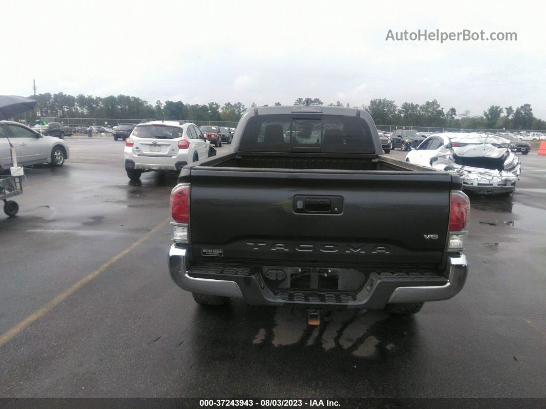 2021 Toyota Tacoma 4wd Trd Off Road Gray vin: 3TMDZ5BN2MM105056