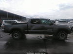 2021 Toyota Tacoma 4wd Trd Off Road Gray vin: 3TMDZ5BN2MM105056