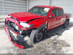 2020 Toyota Tacoma Trd Off-road Red vin: 3TMDZ5BN3LM090551