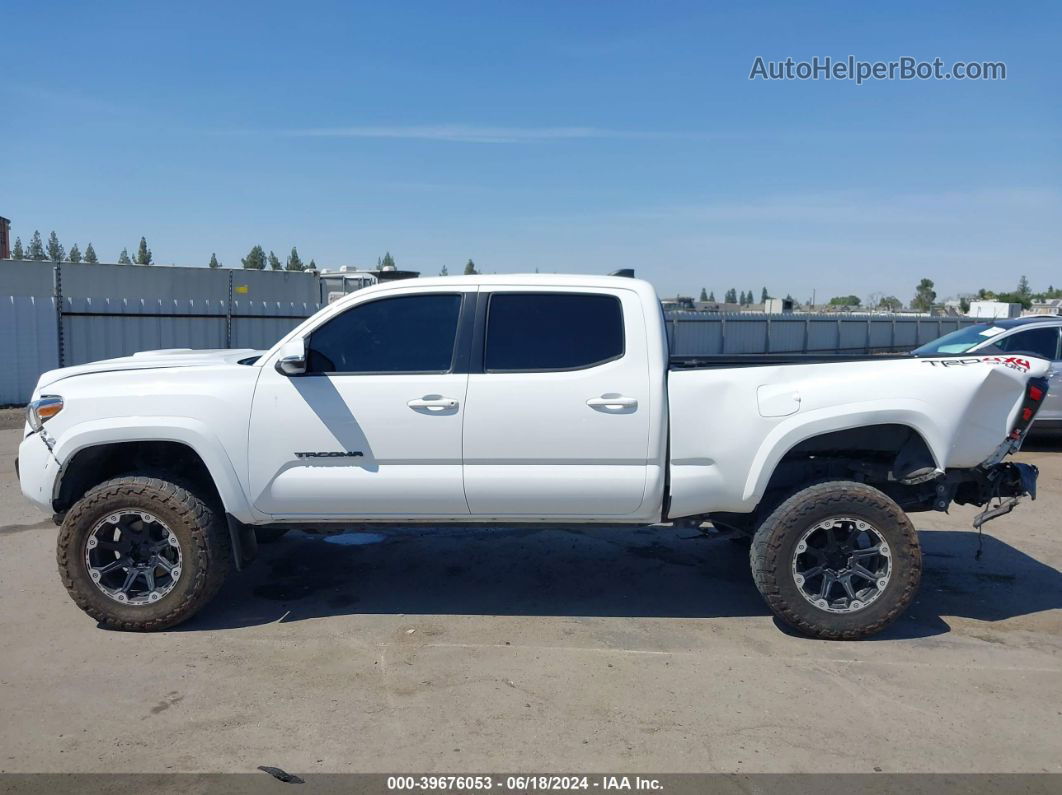 2020 Toyota Tacoma Trd Sport White vin: 3TMDZ5BN3LM098276