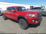 2021 Toyota Tacoma 4wd Trd Sport Красный vin: 3TMDZ5BN3MM098778