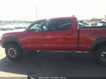 2021 Toyota Tacoma 4wd Trd Sport Red vin: 3TMDZ5BN3MM098778