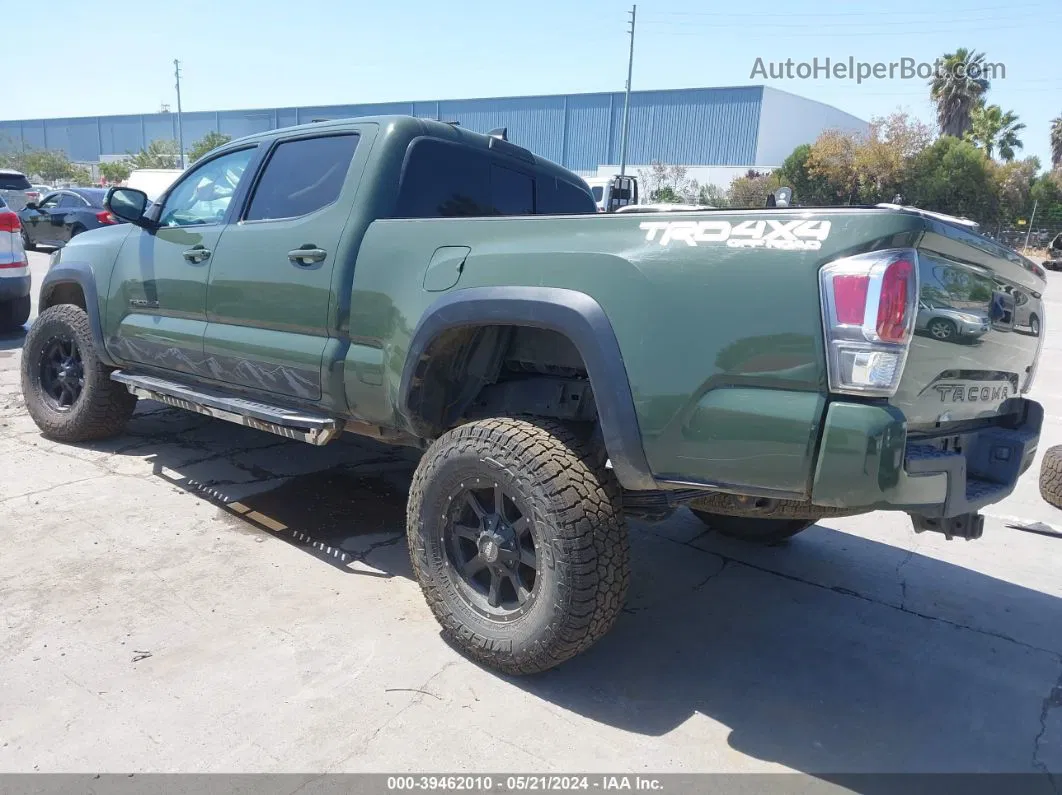 2021 Toyota Tacoma Trd Off-road Green vin: 3TMDZ5BN3MM102439