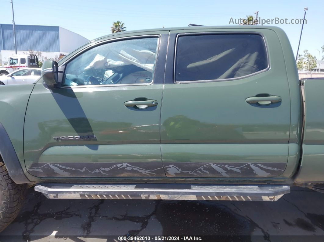 2021 Toyota Tacoma Trd Off-road Green vin: 3TMDZ5BN3MM102439