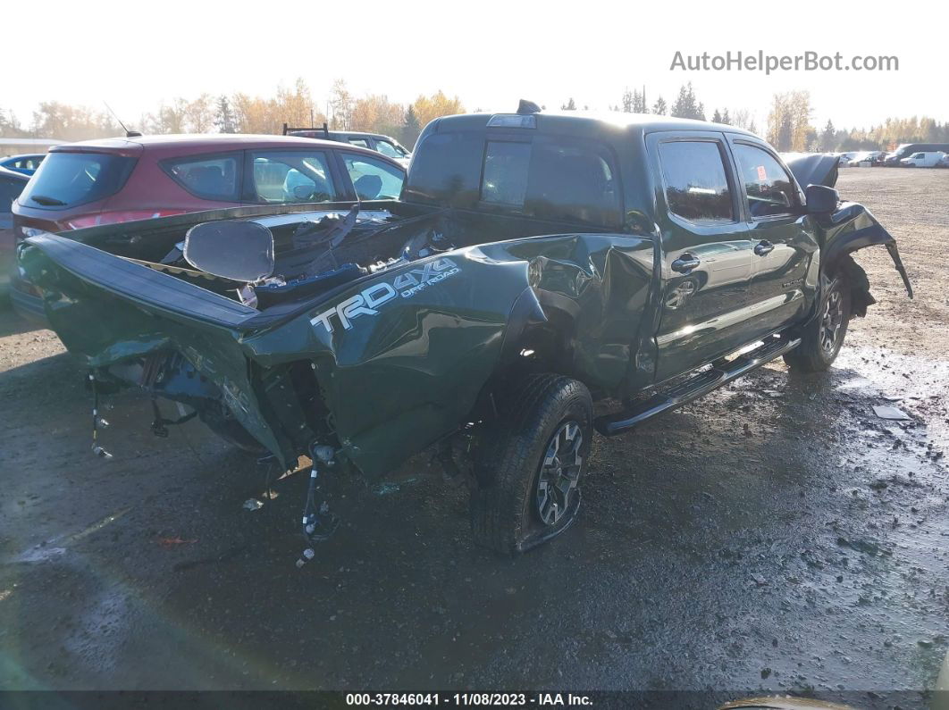 2021 Toyota Tacoma Trd Off-road Зеленый vin: 3TMDZ5BN3MM109715