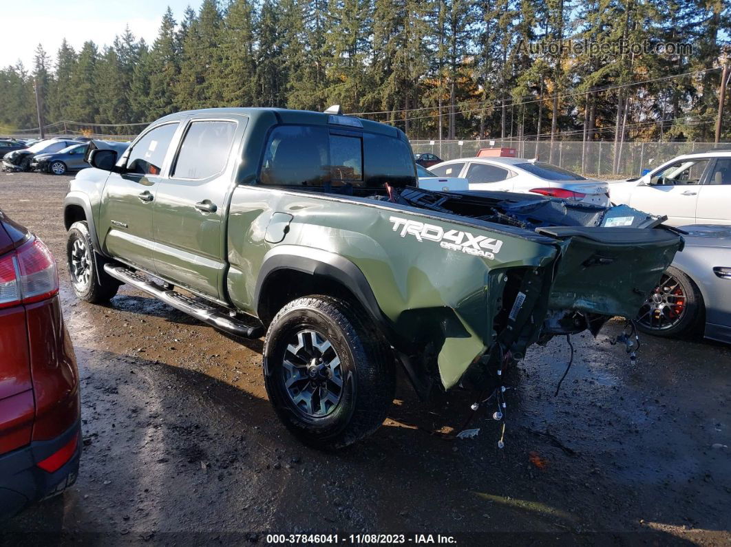 2021 Toyota Tacoma Trd Off-road Green vin: 3TMDZ5BN3MM109715