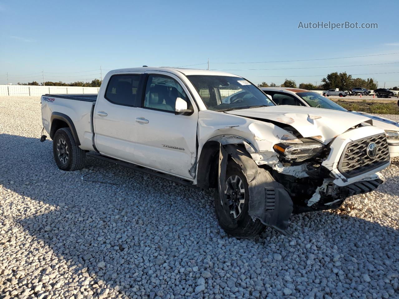 2021 Toyota Tacoma Double Cab Белый vin: 3TMDZ5BN3MM118835