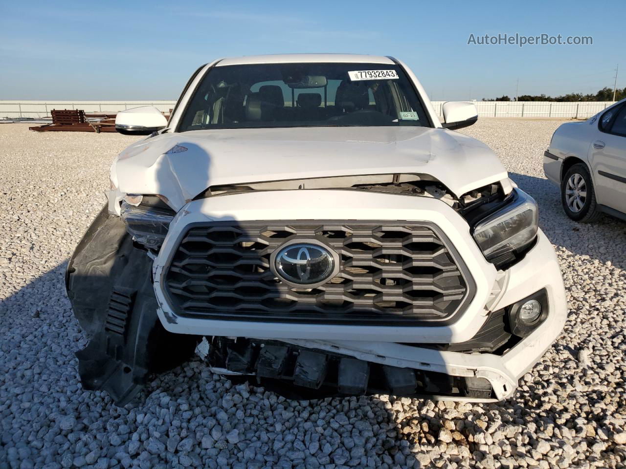 2021 Toyota Tacoma Double Cab Белый vin: 3TMDZ5BN3MM118835