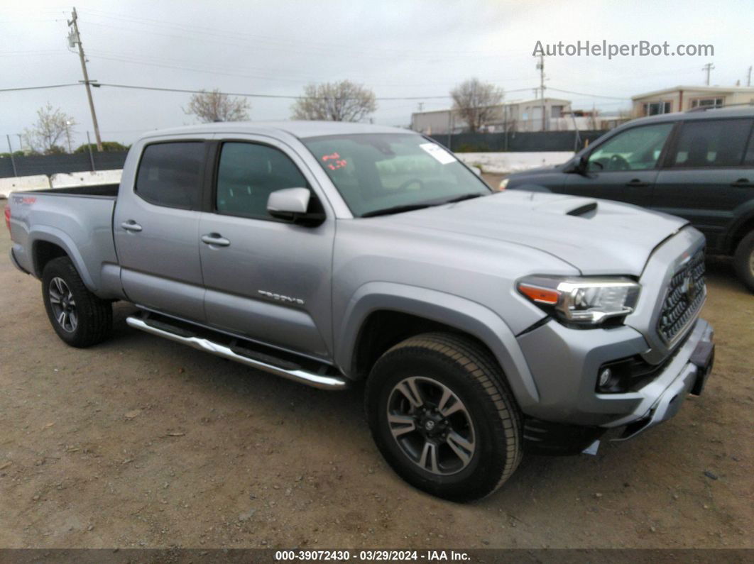 2019 Toyota Tacoma Trd Sport Серебряный vin: 3TMDZ5BN4KM065141