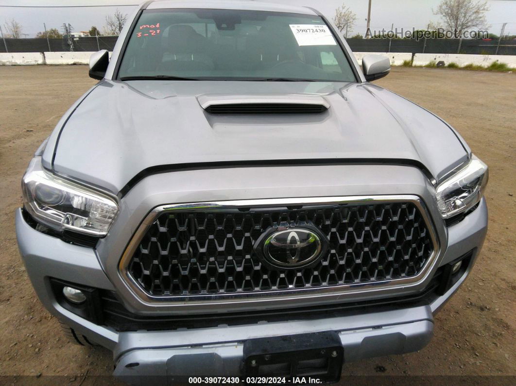 2019 Toyota Tacoma Trd Sport Серебряный vin: 3TMDZ5BN4KM065141