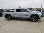 2019 Toyota Tacoma Double Cab Gray vin: 3TMDZ5BN4KM067889