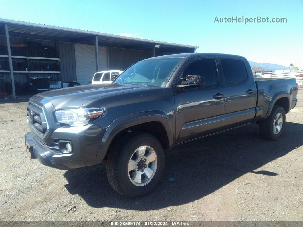 2020 Toyota Tacoma Trd Sport Gray vin: 3TMDZ5BN4LM081213