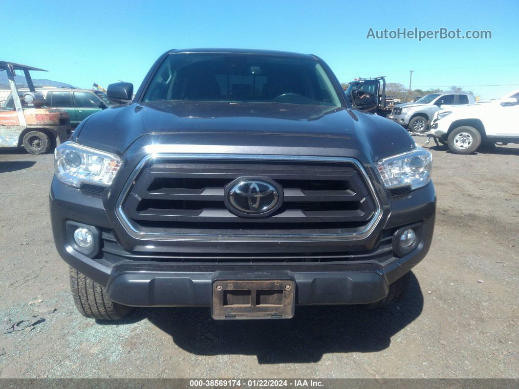 2020 Toyota Tacoma Trd Sport Gray vin: 3TMDZ5BN4LM081213