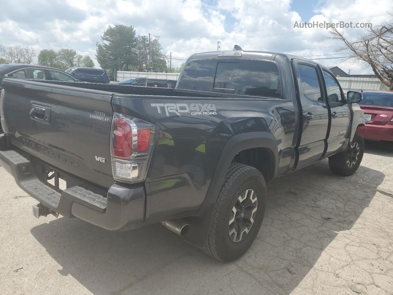 2020 Toyota Tacoma Double Cab Charcoal vin: 3TMDZ5BN4LM081342