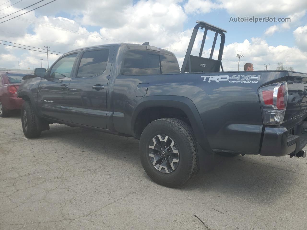 2020 Toyota Tacoma Double Cab Charcoal vin: 3TMDZ5BN4LM081342