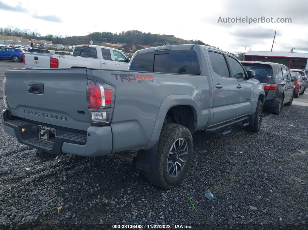 2020 Toyota Tacoma Trd Sport Gray vin: 3TMDZ5BN4LM090607