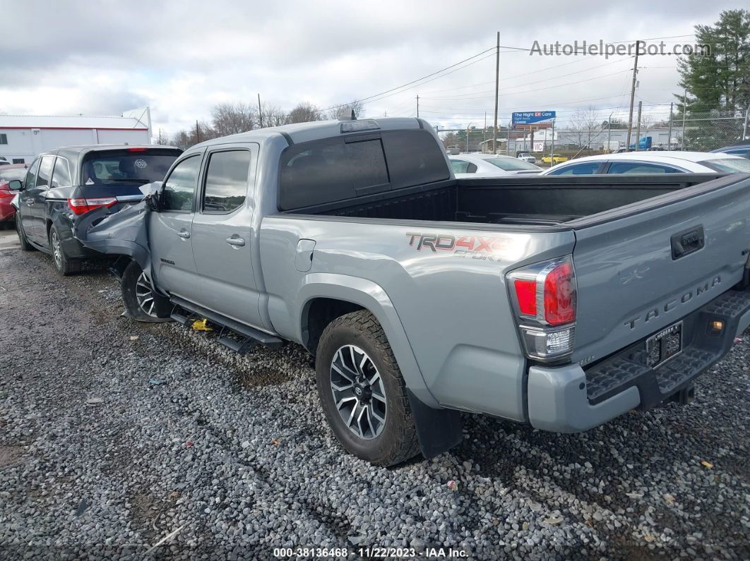 2020 Toyota Tacoma Trd Sport Gray vin: 3TMDZ5BN4LM090607