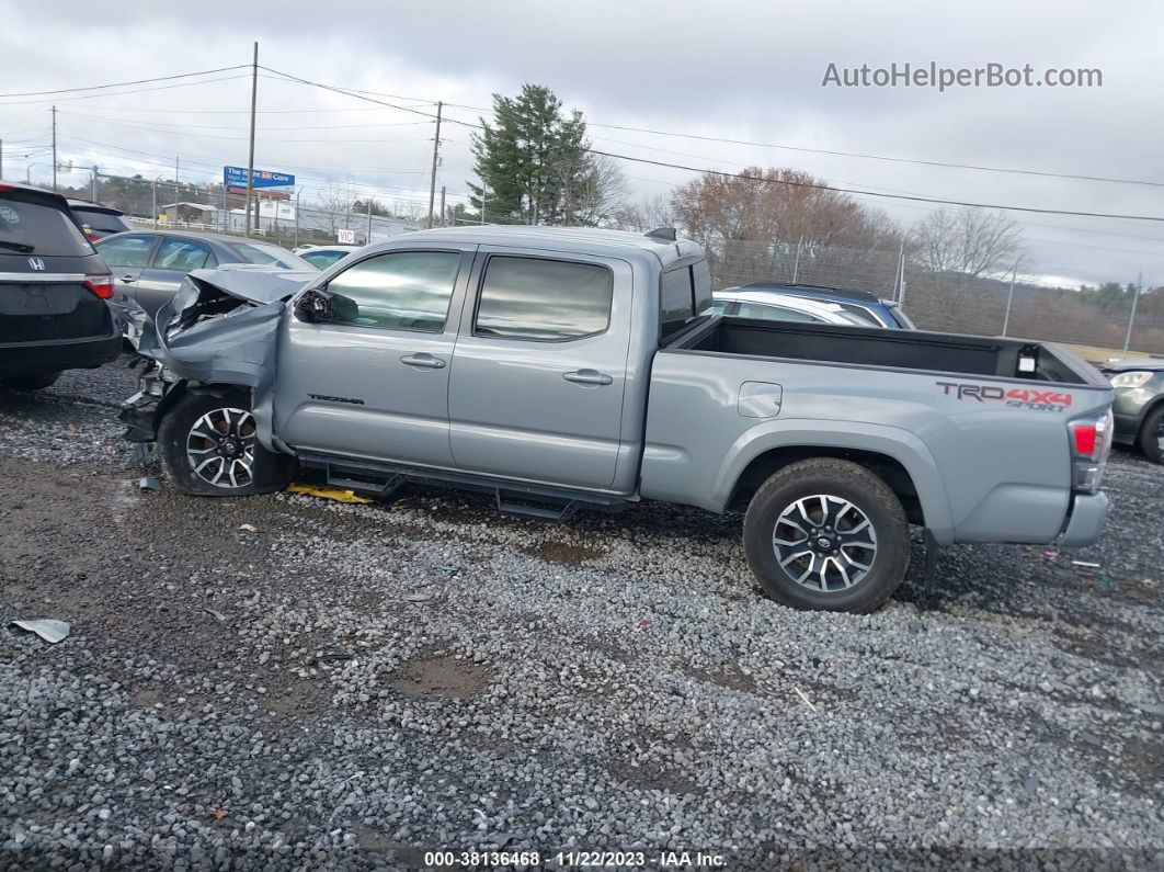 2020 Toyota Tacoma Trd Sport Gray vin: 3TMDZ5BN4LM090607