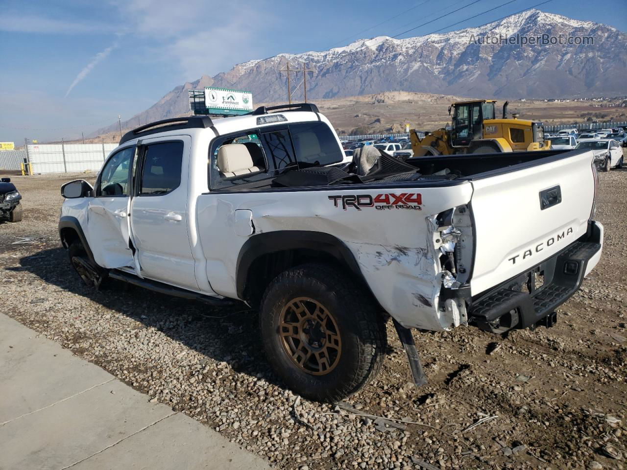 2021 Toyota Tacoma Double Cab Белый vin: 3TMDZ5BN4MM108606