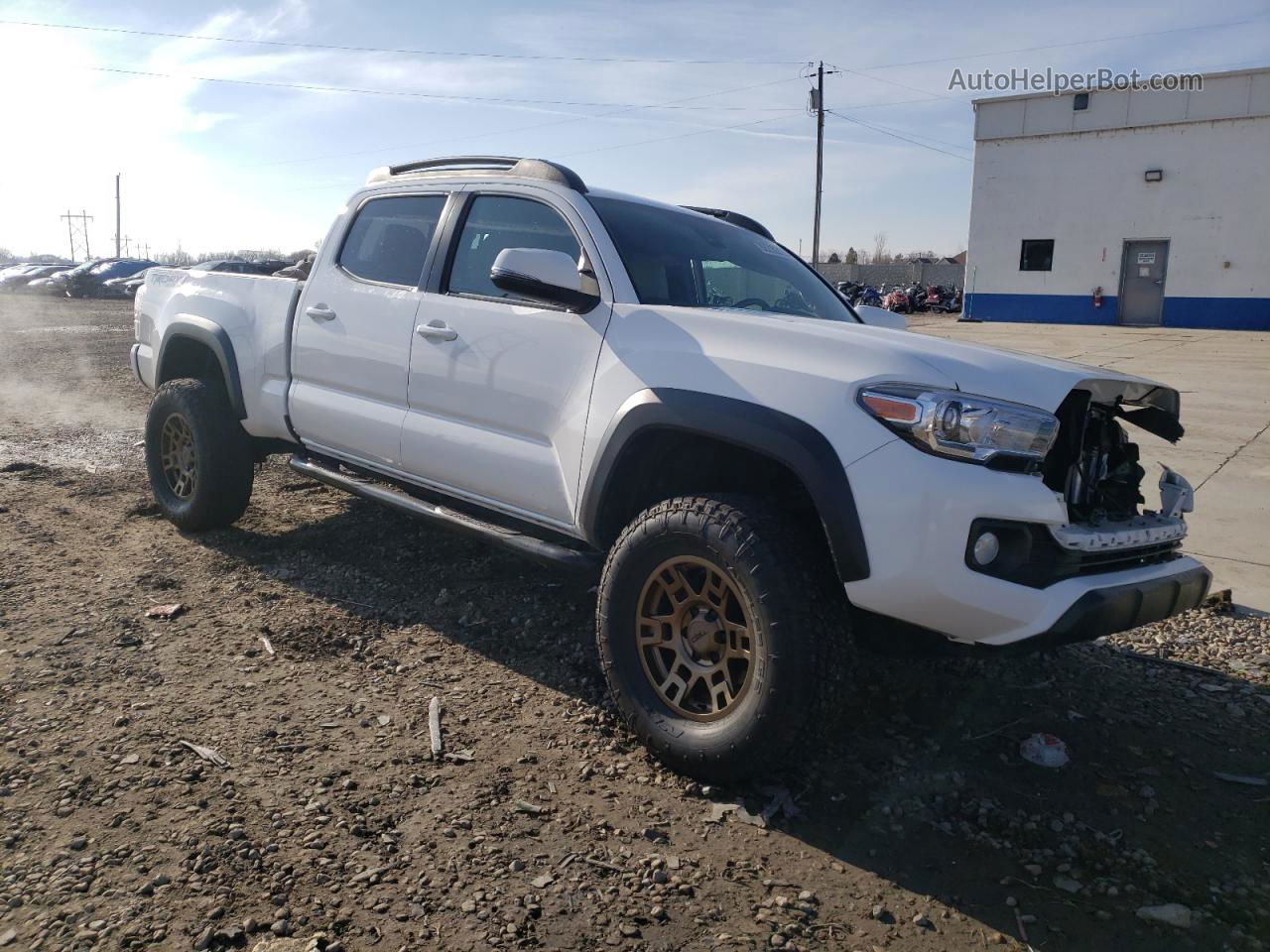 2021 Toyota Tacoma Double Cab Белый vin: 3TMDZ5BN4MM108606