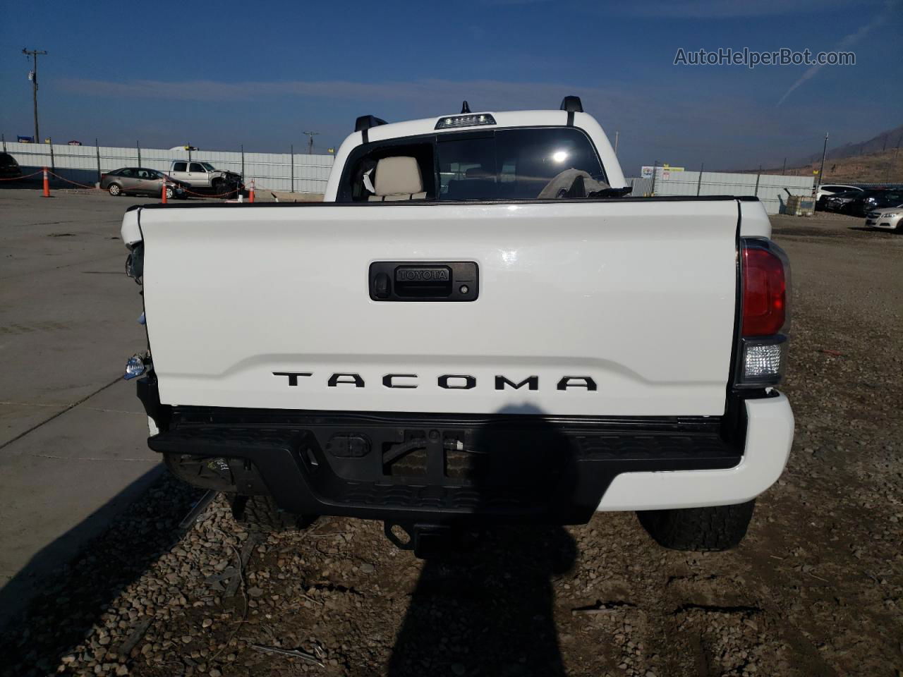 2021 Toyota Tacoma Double Cab Белый vin: 3TMDZ5BN4MM108606