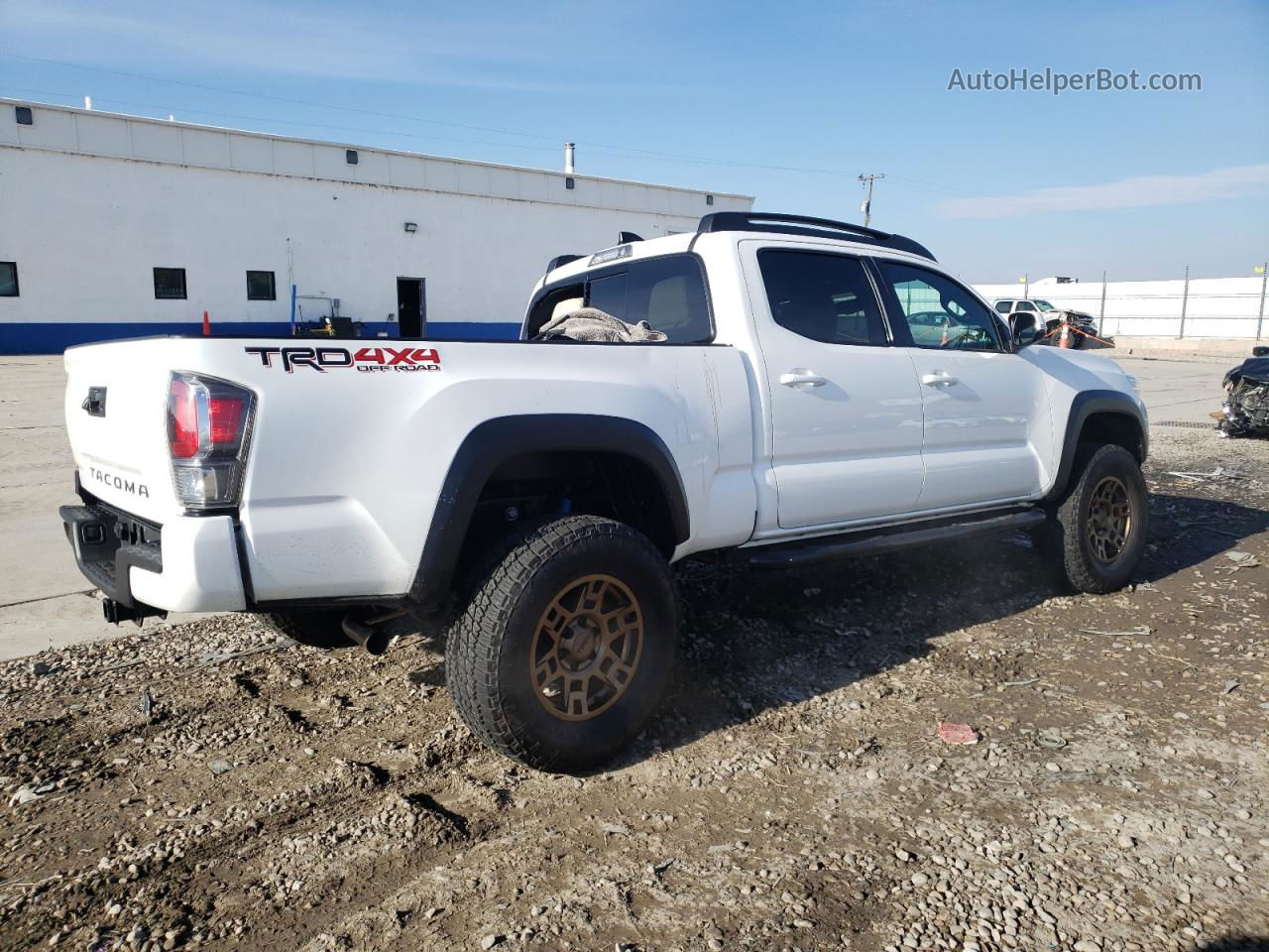 2021 Toyota Tacoma Double Cab Белый vin: 3TMDZ5BN4MM108606