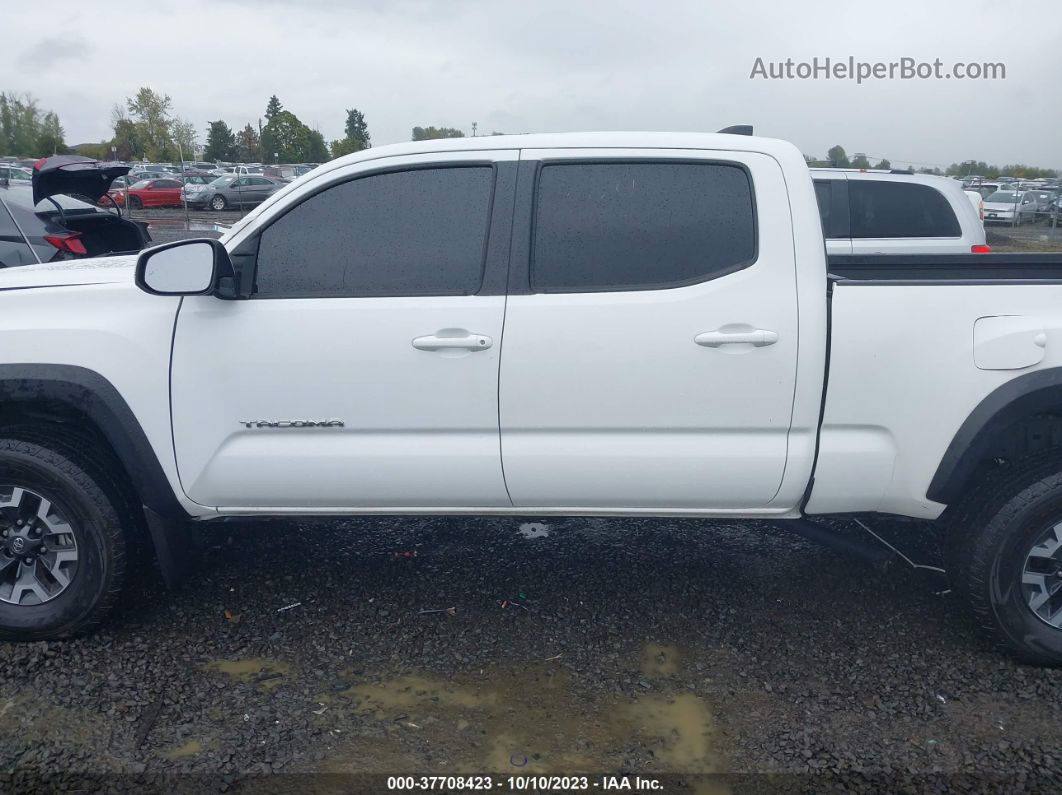 2021 Toyota Tacoma 4wd Sr5/trd Sport White vin: 3TMDZ5BN4MM118682