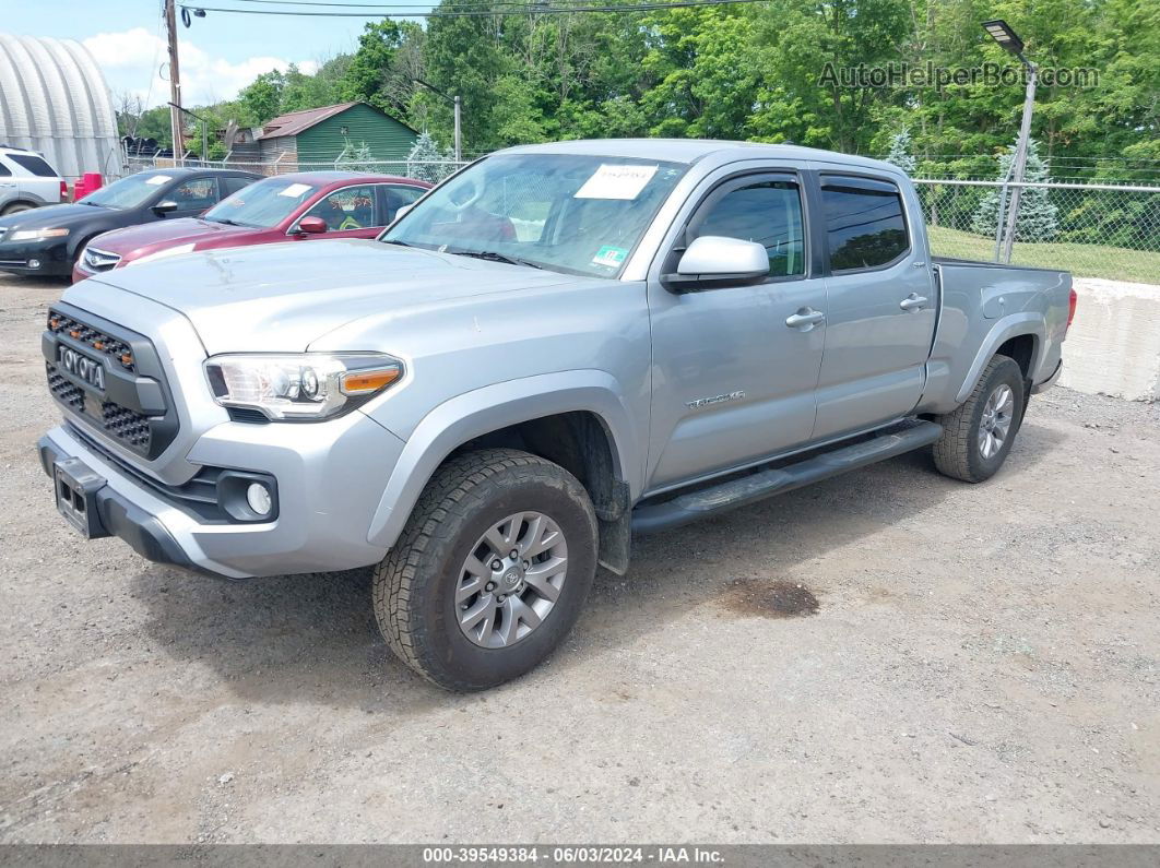 2017 Toyota Tacoma Sr5 V6 Серебряный vin: 3TMDZ5BN5HM017415