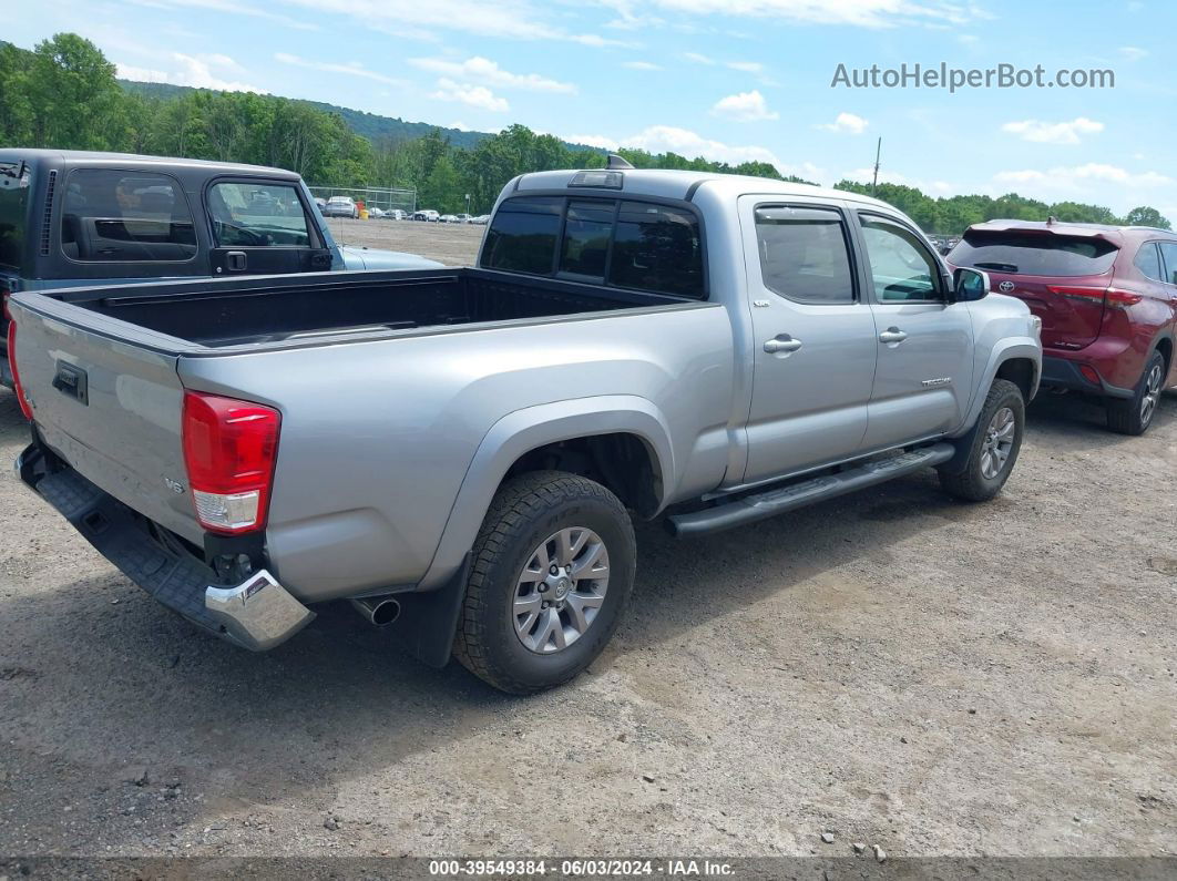 2017 Toyota Tacoma Sr5 V6 Silver vin: 3TMDZ5BN5HM017415