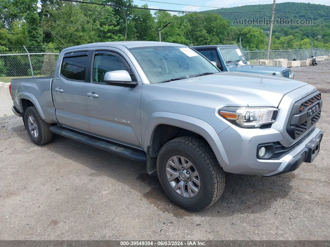 2017 Toyota Tacoma Sr5 V6 Silver vin: 3TMDZ5BN5HM017415