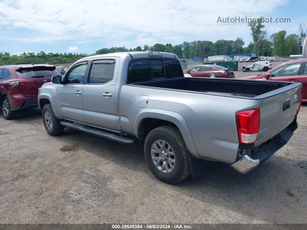 2017 Toyota Tacoma Sr5 V6 Silver vin: 3TMDZ5BN5HM017415