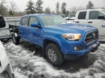 2017 Toyota Tacoma Double Cab Blue vin: 3TMDZ5BN5HM026356