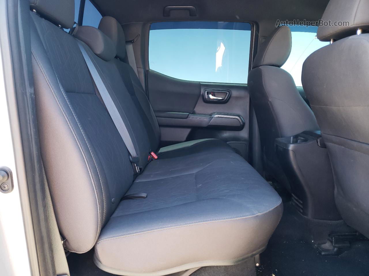 2019 Toyota Tacoma Double Cab Gray vin: 3TMDZ5BN5KM062989