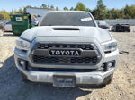 2019 Toyota Tacoma Double Cab Silver vin: 3TMDZ5BN5KM063723