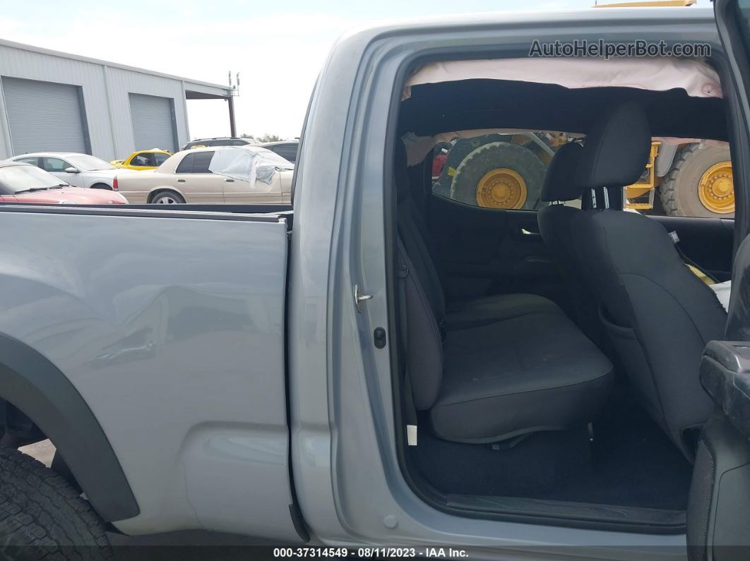 2019 Toyota Tacoma 4wd Sr5/trd Sport Silver vin: 3TMDZ5BN5KM068159