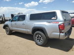 2019 Toyota Tacoma Double Cab Gray vin: 3TMDZ5BN5KM075502