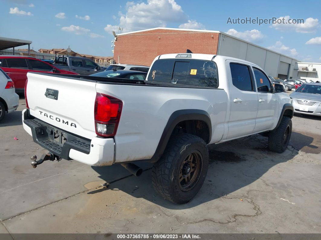 2019 Toyota Tacoma 4wd Sr5/trd Sport White vin: 3TMDZ5BN5KM076231