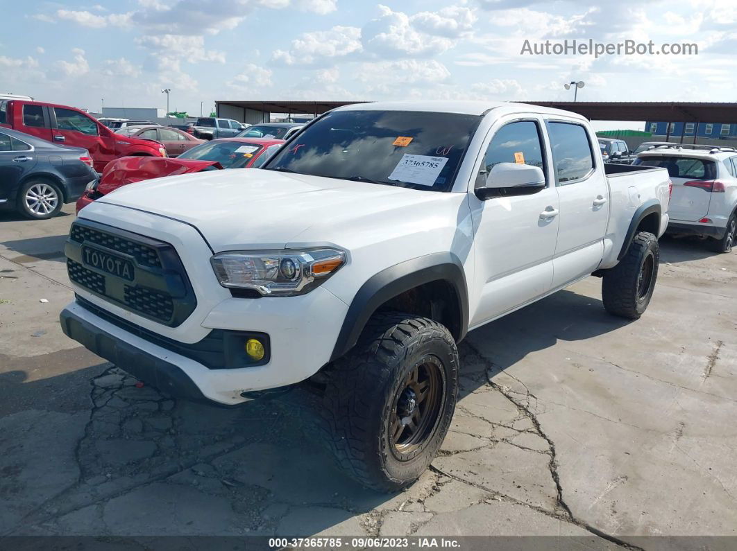 2019 Toyota Tacoma 4wd Sr5/trd Sport White vin: 3TMDZ5BN5KM076231