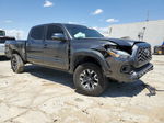 2020 Toyota Tacoma Double Cab Gray vin: 3TMDZ5BN5LM091944