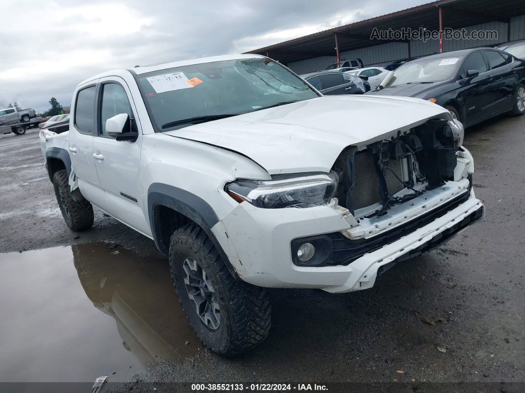 2021 Toyota Tacoma Trd Off-road Белый vin: 3TMDZ5BN5MM101096